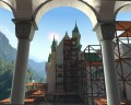Blick vom Balkon des Torbaus