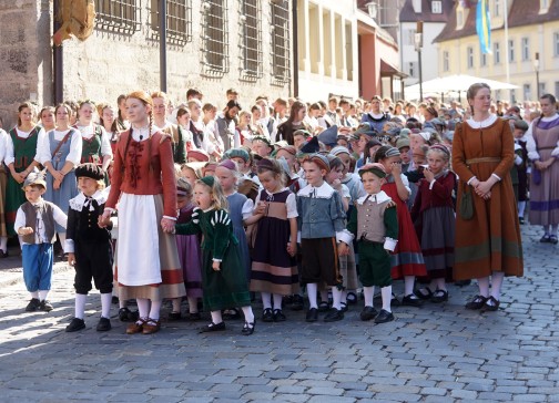 Immer wieder während der zehn Tage Beifallsstürme für die Lore-Kinder
